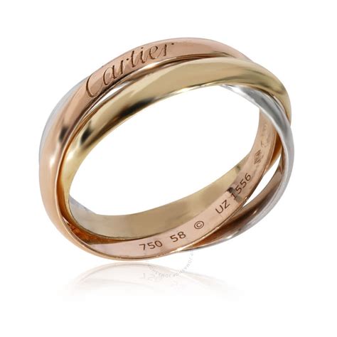 pre owned cartier trinity ring|second hand cartier love ring.